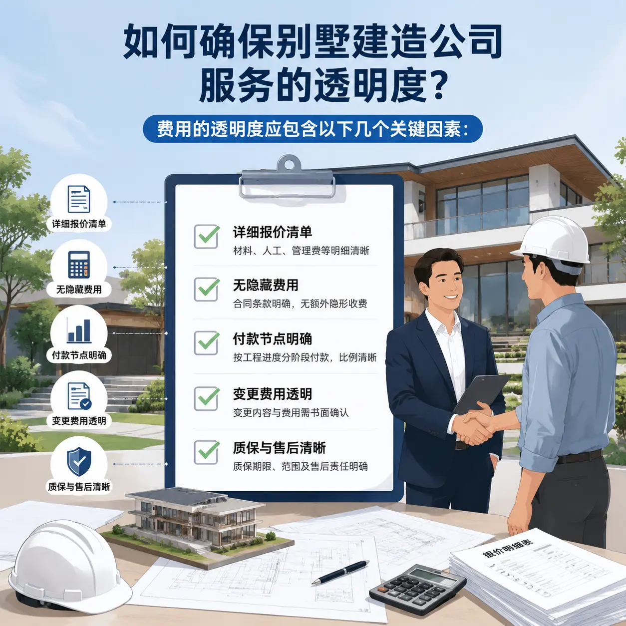 在 贵州 如何确保别墅建造公司服务的透明度？