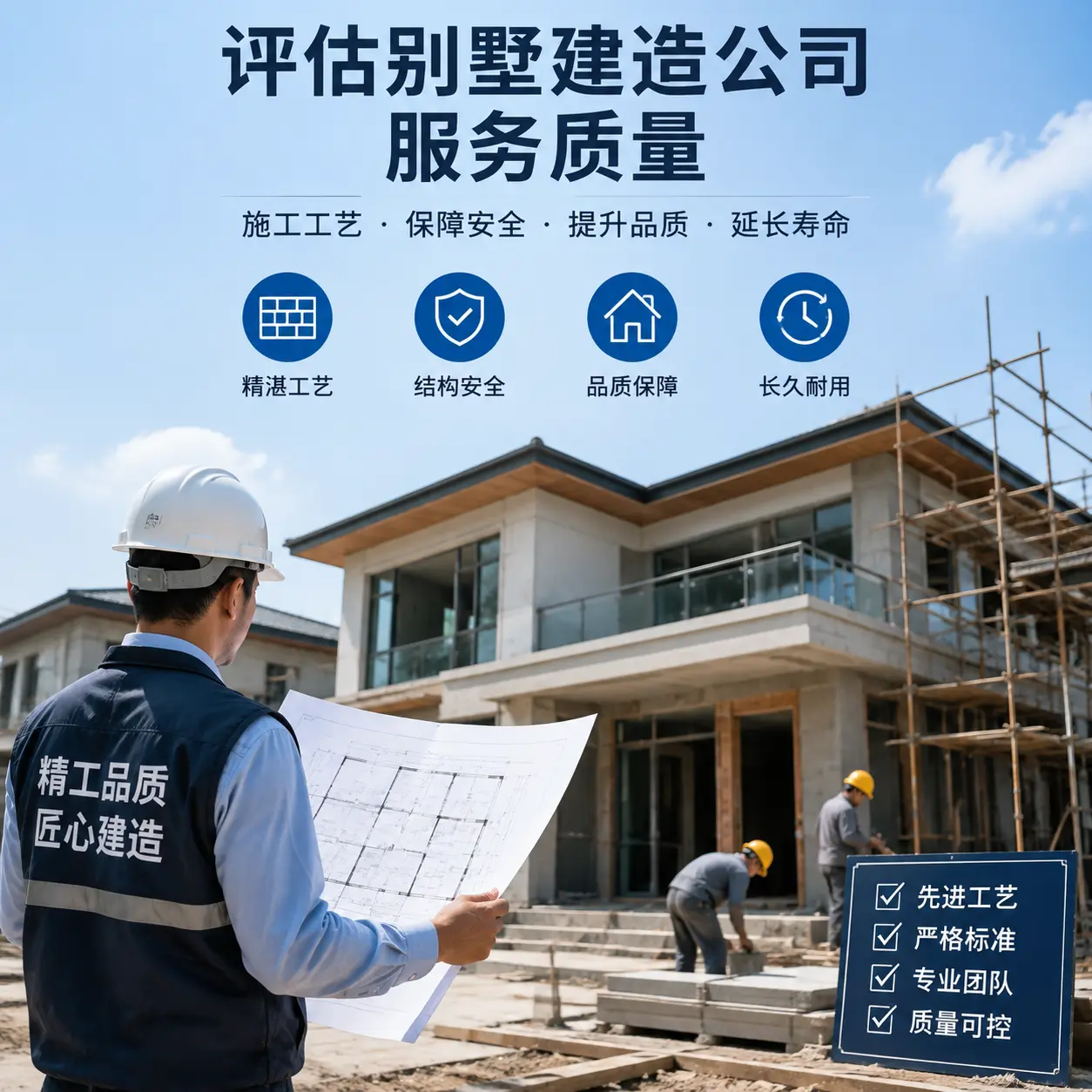 如何评估 贵州 别墅建造公司的服务质量？