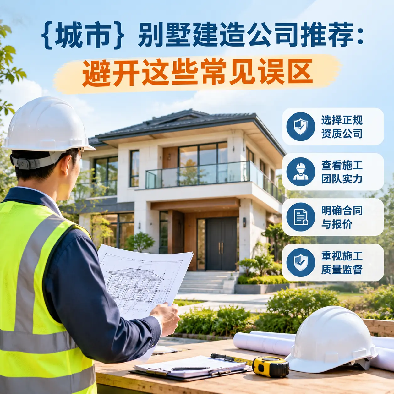 贵州 别墅建造公司推荐：避开这些常见误区