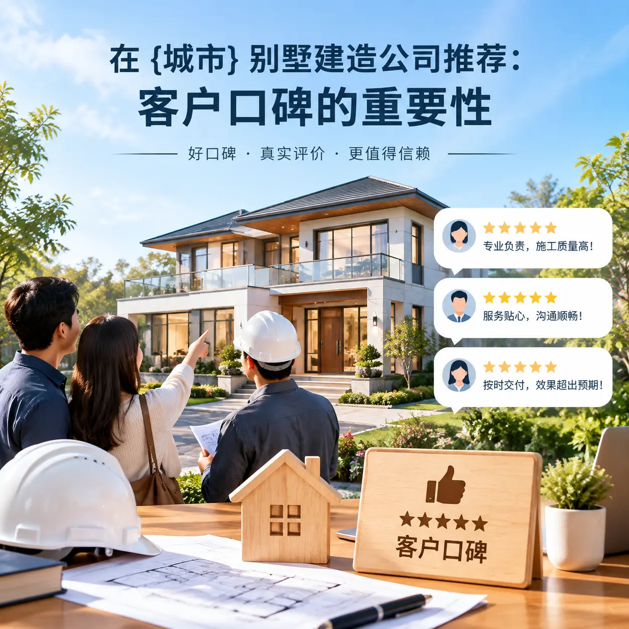 在 贵州 别墅建造公司推荐：客户口碑的重要性