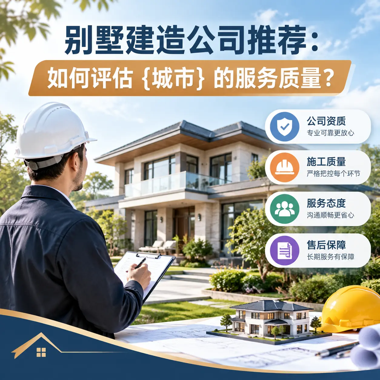别墅建造公司推荐：如何评估 贵州 的服务质量？