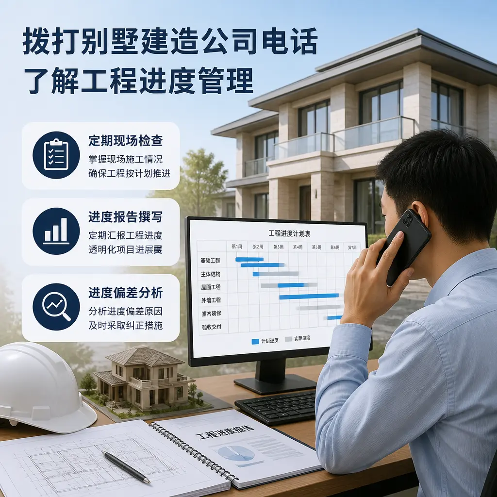 拨打贵州别墅建造公司电话，了解工程进度管理