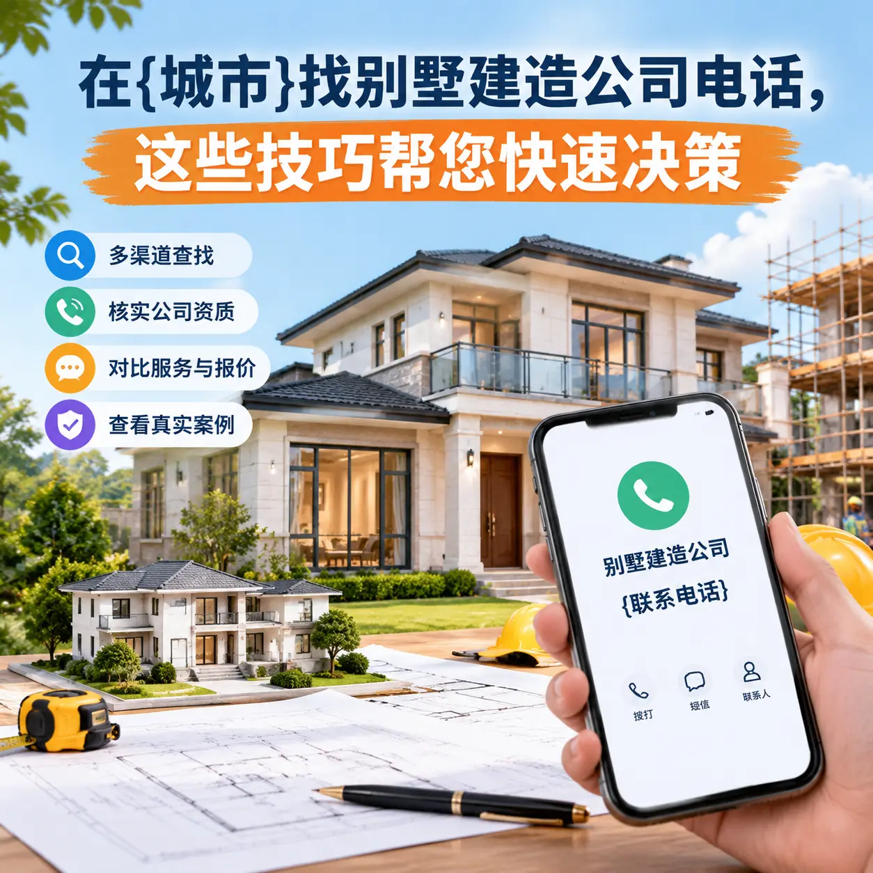 在贵州找别墅建造公司电话，这些技巧帮您快速决策