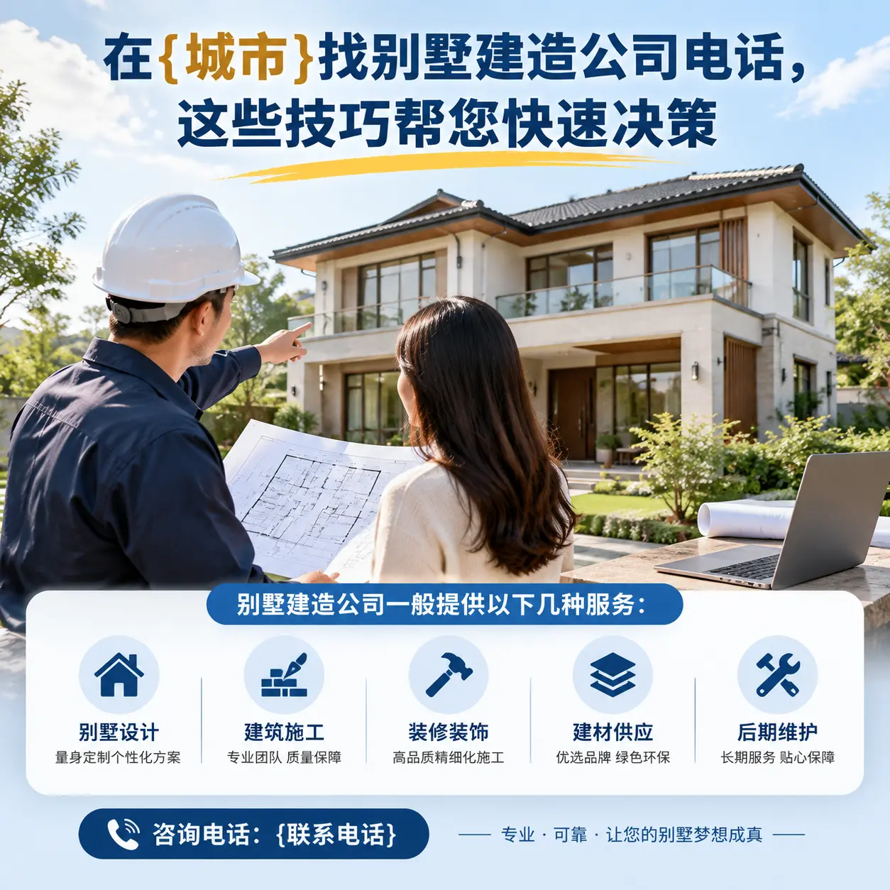在贵州找别墅建造公司电话，这些技巧帮您快速决策