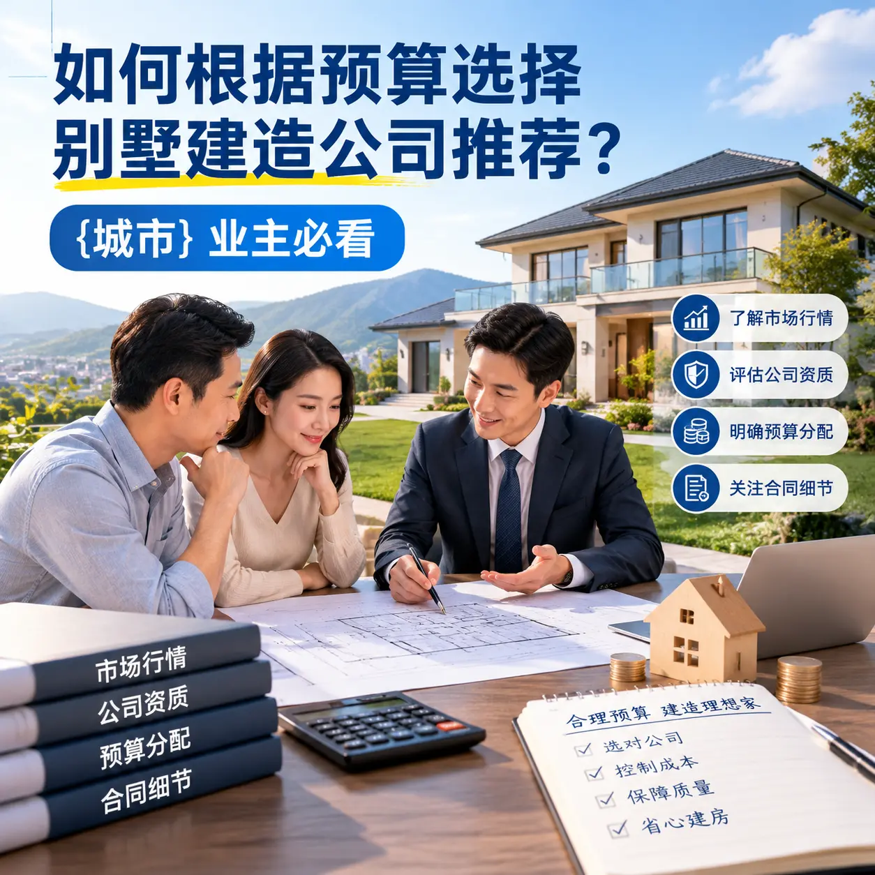 如何根据预算选择别墅建造公司推荐? 贵州 业主必看