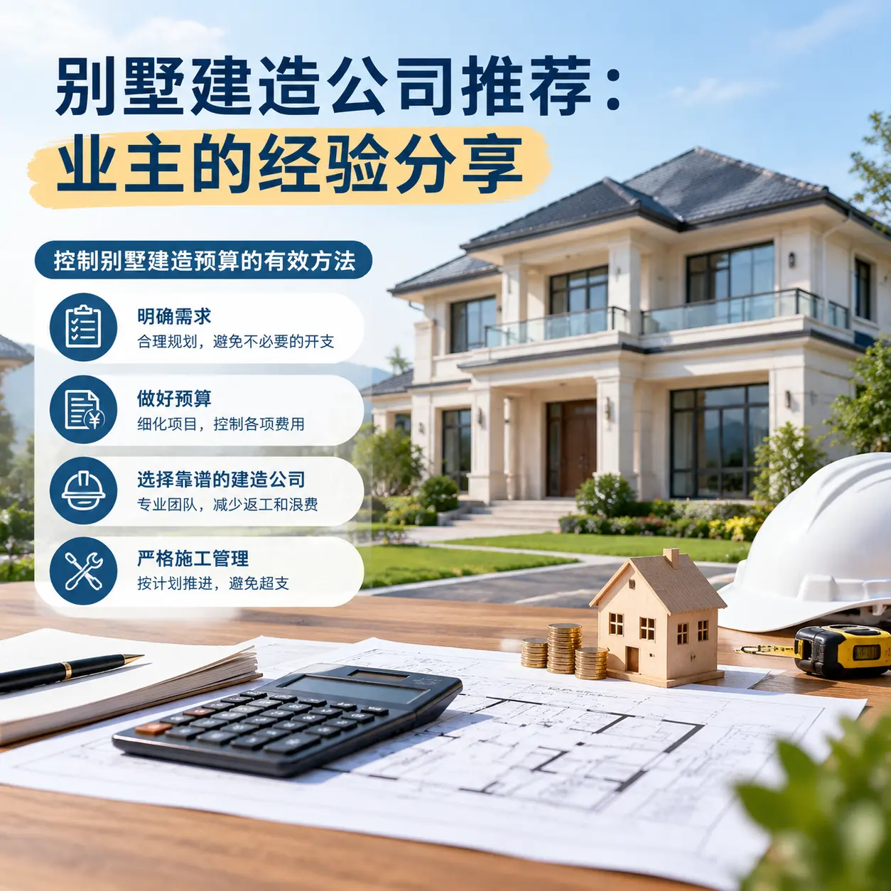 别墅建造公司推荐： 贵州 业主的经验分享