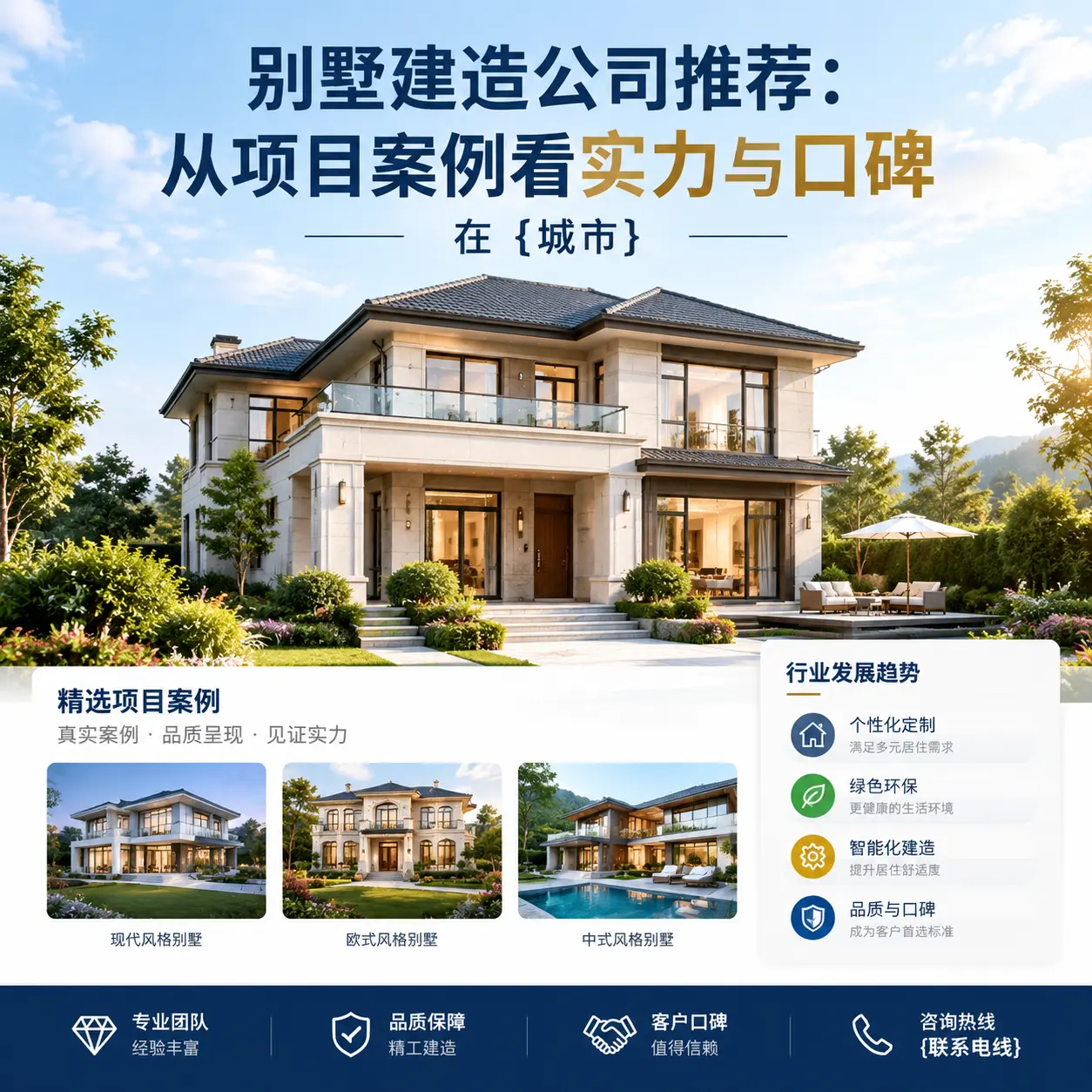 别墅建造公司推荐：从项目案例看实力与口碑在 贵州